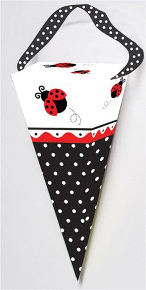 Lady Bug Fancy Favor Box party favor door gifts, or childcare party favours!