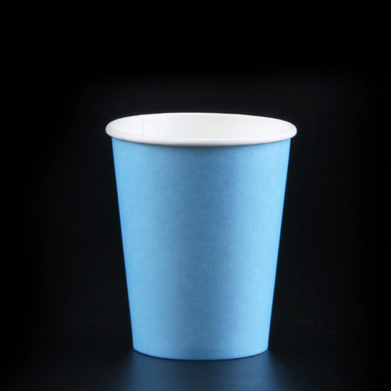 Light Blue paper cups for a great party celebration.