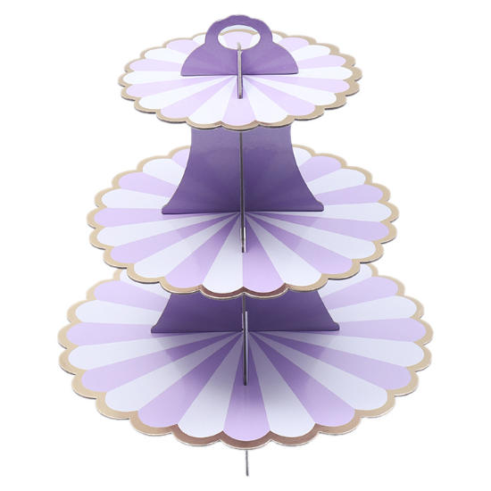 Cupcake Stand in Lilac Colour.