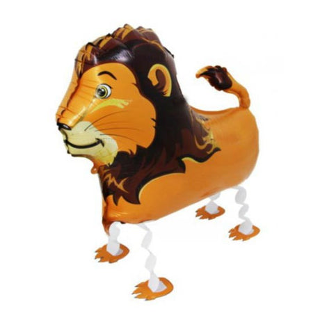 Walking Lion Helium Balloon