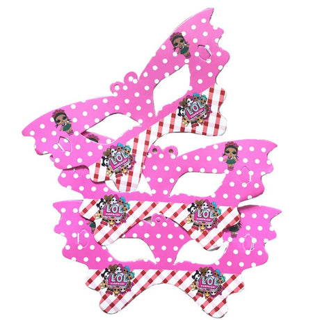 Fun and interesting party mask for LOL Surprise Doll Birthday. Only at the number party store.