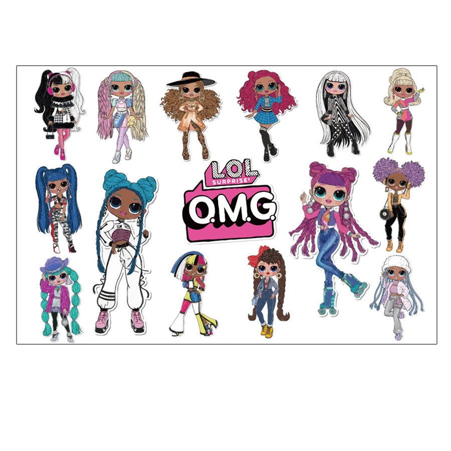 LOL Surprise party tattoo.