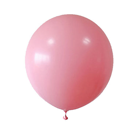 36 inch jumbo sized balloon in Light Pink to set up for your lively sweet themed garland or party backdrop.