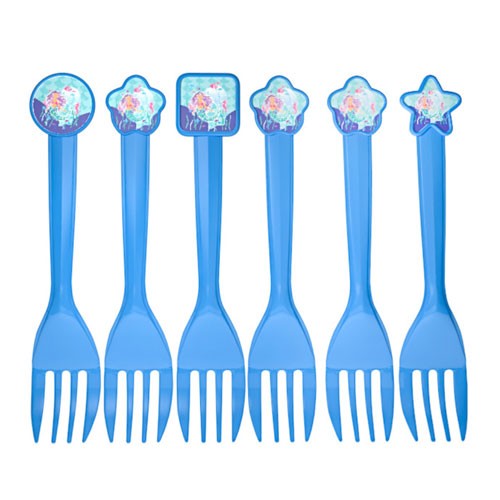 Load image into Gallery viewer, Get ready for Magical Little Mermaid Party. Fun cutlery for your party guests. Completes the table setup for the party!
