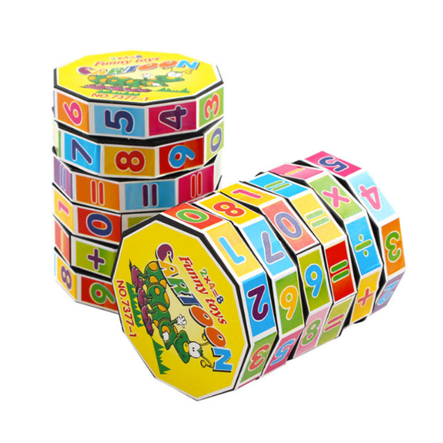 Interesting little math puzzle game, having great fun while learning simple mathematics  Small and light, and fun to play with, they serve wonderfully as a goody bag filler.