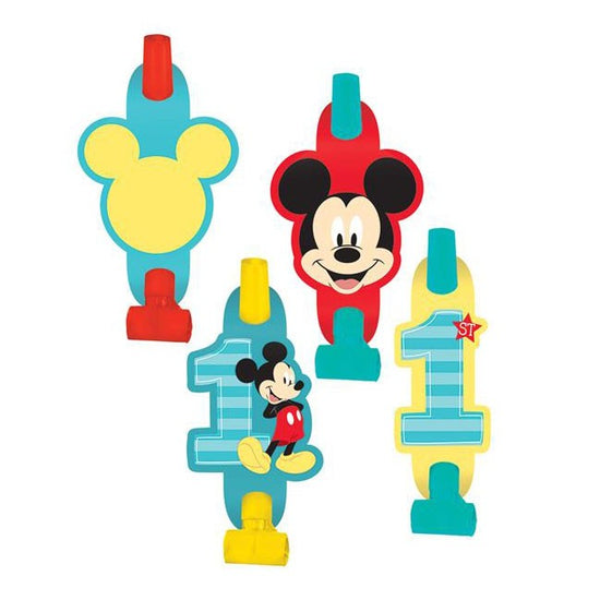 mickey 1st birthday party party blowouts as party favors