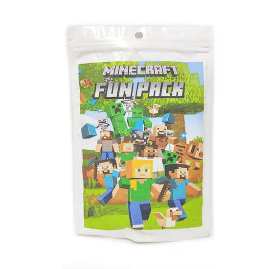 Minecraft Game fun pack for the door gifts to be given out to the guests.