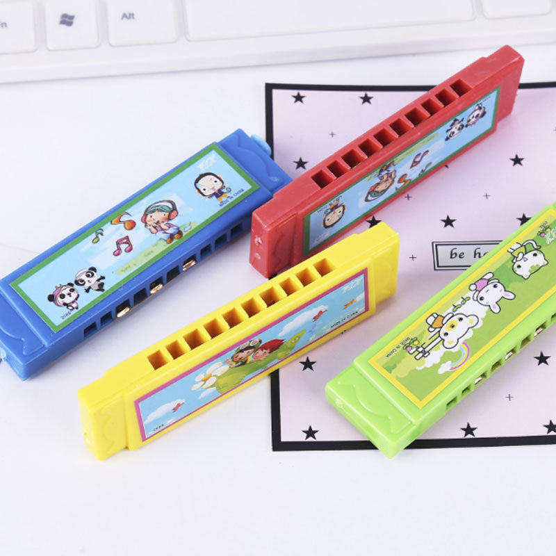 Mini Harmonica for little kids as party favors. Make some music (or noises) for a vibrant party!
