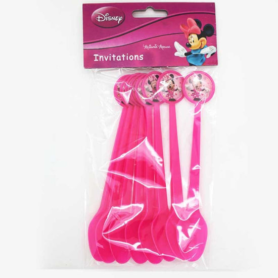 Cheap Party Supplies in Pink Minnie Mouse style available at this wholesale party shop.
