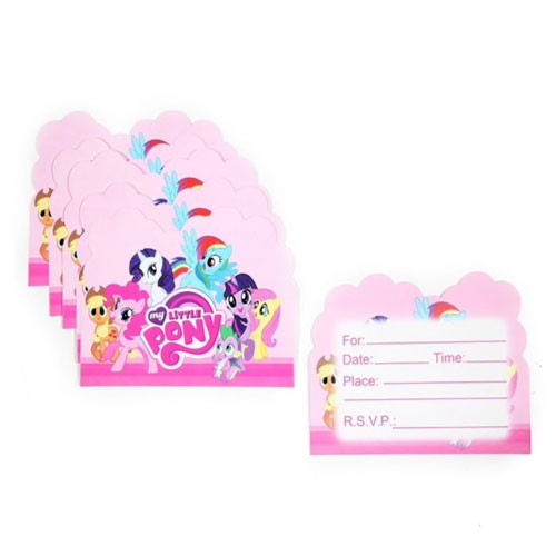 Write your friend's names on these invitation cards and pass them to your friends at school.