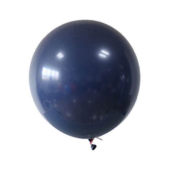 36 inch jumbo sized balloon in navy blue to set up for your nautical theme garland or party backdrop.