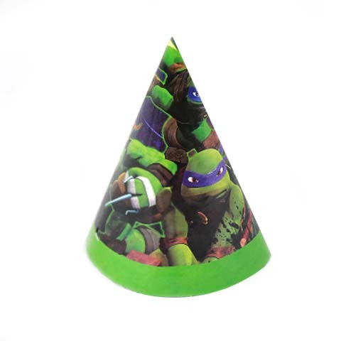 See how the kids are having so much fun putting on the ninja turtle cone hats. The photos are so beautiful!