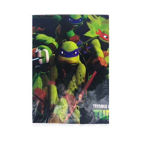Load image into Gallery viewer, TMNT Party Tablecover for your cool Teenage Mutant Ninja Turtle theme birthday party!

