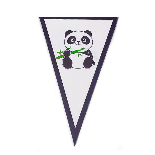 Flag Banner for the decoration for your panda themed party.