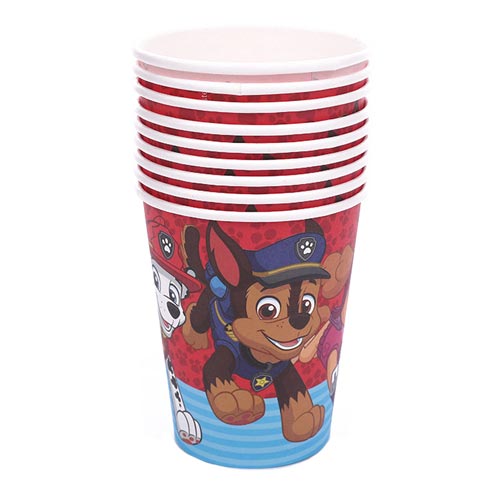 Paw Patrol Gang Paper Cups makes drinking water so fun!