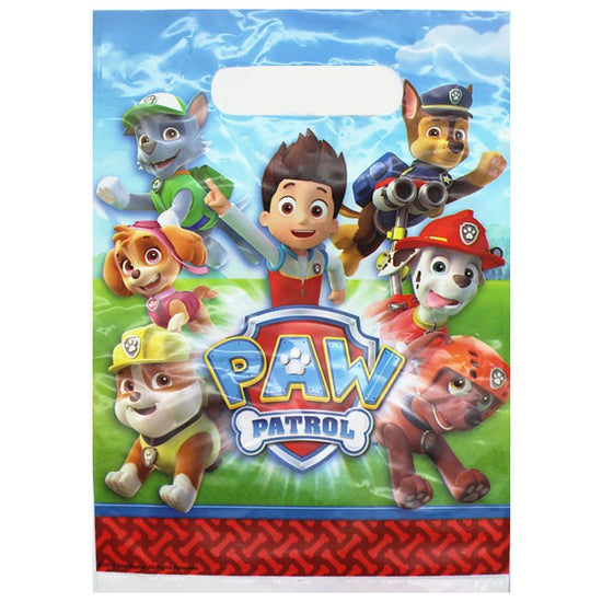 Paw Patrol Goody Bag for the friends and little guest in the birthday celebration. 