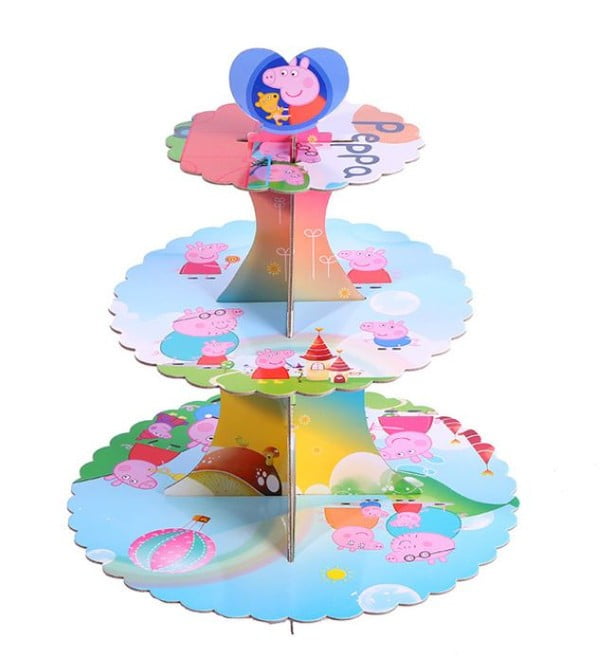 Peppa Pig Cupcake Stand