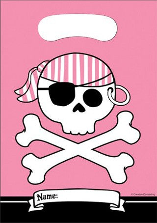 Pirate Party Girl Treat Bags