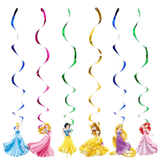 Princess Party Swirl Decoration from Party Supplies Singapore.