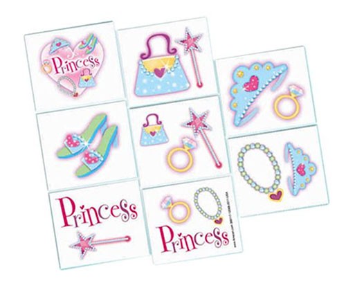 Princess Sparkle Kids Tattoos | Party Favors Singapore, Birthday Helium balloon