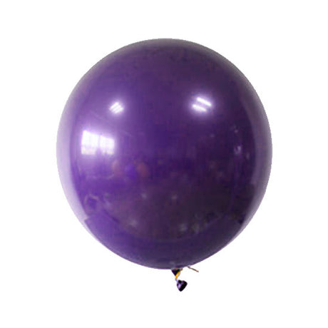 36 inch jumbo sized balloon in Purple to set up for your lively Royal Gold themed garland or party backdrop.