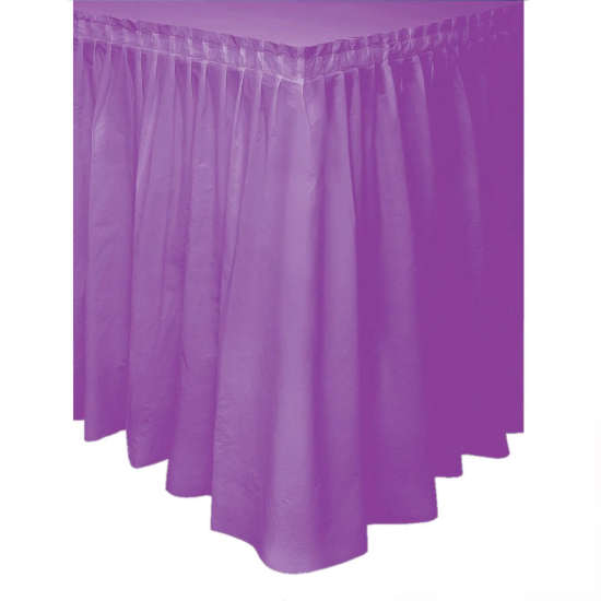 We had our main reception and cake tables dressed up with some purple table skirting and the enhanced look was so marvellous.