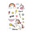 Rainbow Unicorns Birthday party temporary tattoos Great party favors for a Cute Unicorns themed party. Give these non-toxic Cute Unicorns Tattoos away as party favors and prizes at your unicorn birthday party! 