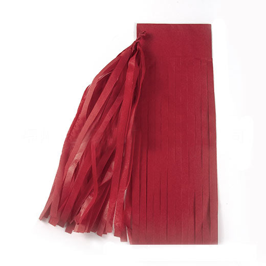 Red Party Paper Tassels