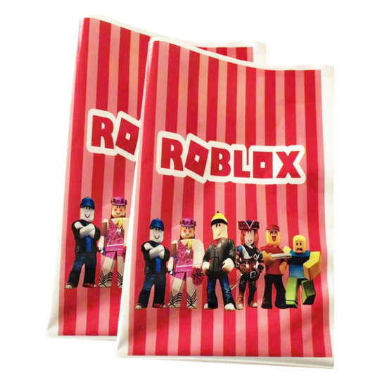 Roblox treat bags to pack the goodie bags for the little ones for the birthday celebration.