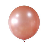 36 inch jumbo sized balloon in Rose Gold to set up for your lively elegant themed garland or party backdrop.