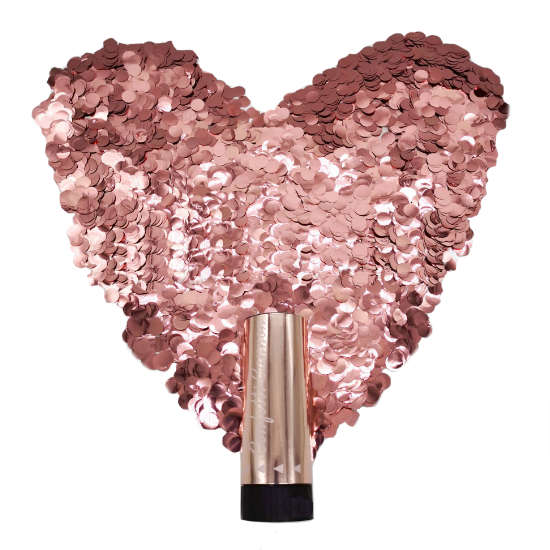 Marvellous Confetti with rose gold coloured confetti.