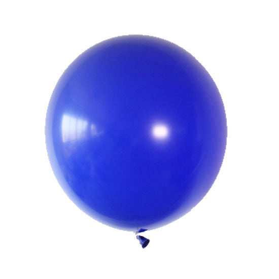 36 inch jumbo sized balloon in Royal Blue to set up for your lively retro themed garland or party backdrop.