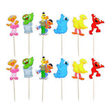 Sesame Street Cupcake Picks (24pcs)