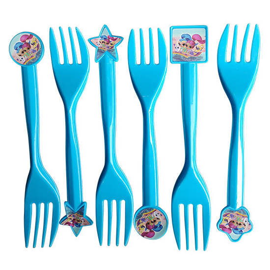 Kit de décoration Shimmer and Shine™ 8 cm - Vegaooparty
