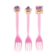 Shimmer & Shine pink forks for. the dessert table and cake serving.