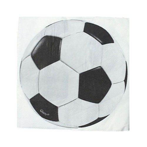 Load image into Gallery viewer, Get ready for a real soccer match! party with some cool partyware. Set up your dessert table with some nice party plates, cups and napkins.
