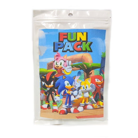 Sonic and Friends theme goody bags for the little guests coming to your birthday party.