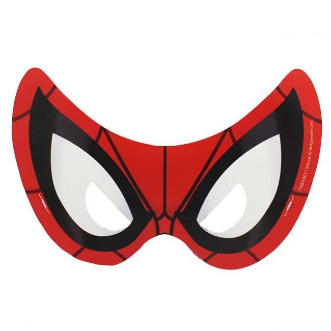 Spiderman party eye masks for the great birthday celebration.