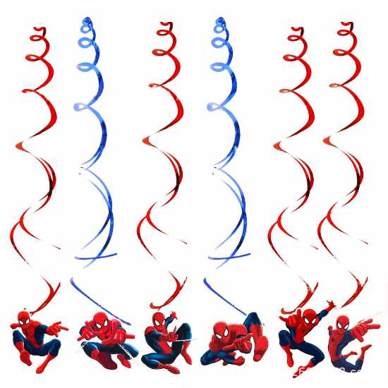 Spiderman Swirl are great for the superhero birthday party decoration. Everyone loves them so much!