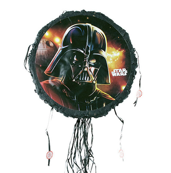 Get ready for some Star Wars action as you fight against Darth Vader trying to hit his image on the pinata!