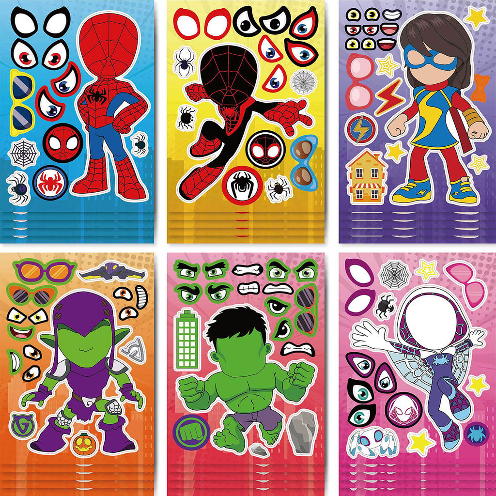 22 Stickers Super-Héros - My Party Kidz