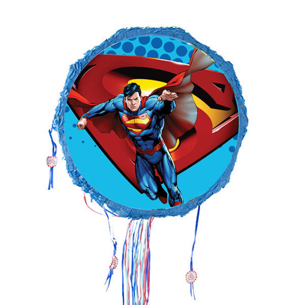 Load image into Gallery viewer, Superman Pinata is great fit for the superheroes themed party. 
