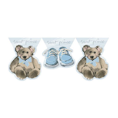 Sweet Prince Shaped Flag Banner