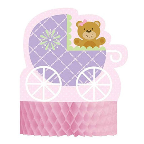 Teddy Baby Pink Centerpiece
