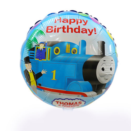 18" Thomas Train Happy Birthday Balloon
