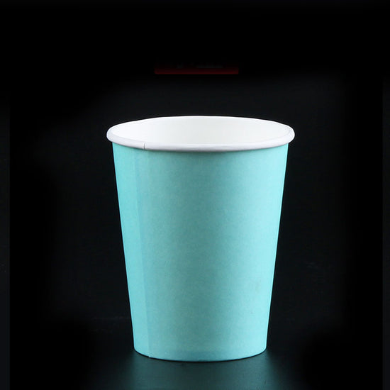 Elegant Tiffany Blue coloured drinking cups for the birthday party celebration.
