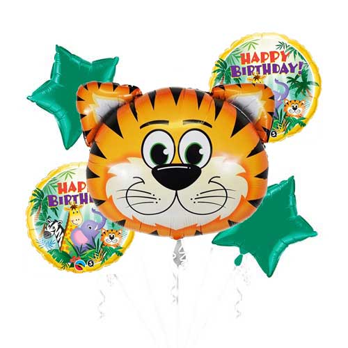 Tiger Balloon Bouquet