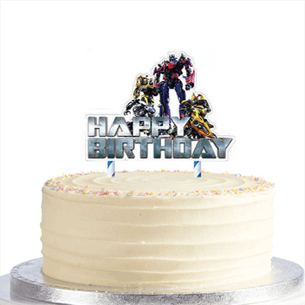 Transformers Cake Topper.
