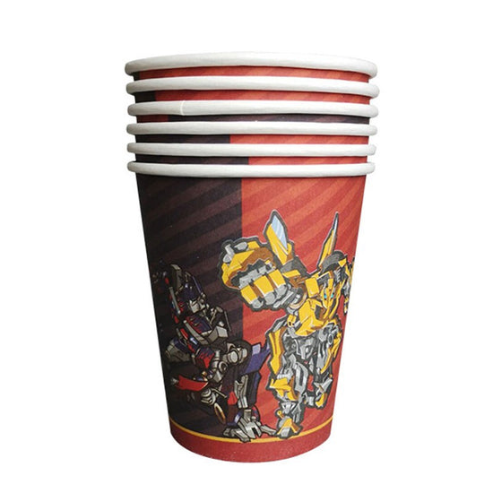 Cool Transformers party cups only at Singapore's Number 1 Party SHop.