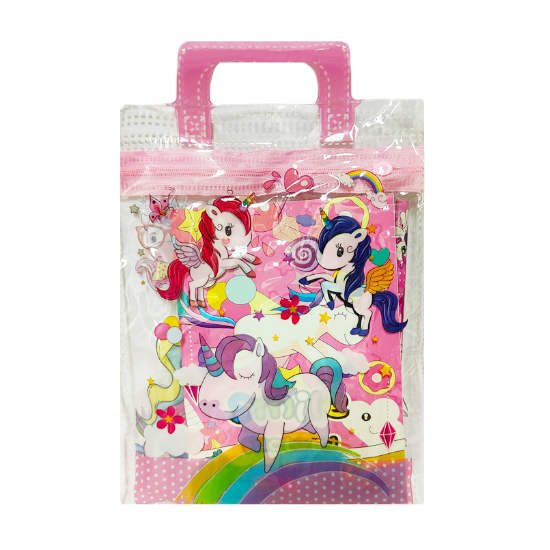 Unicorn Stationery Bag Gift Set